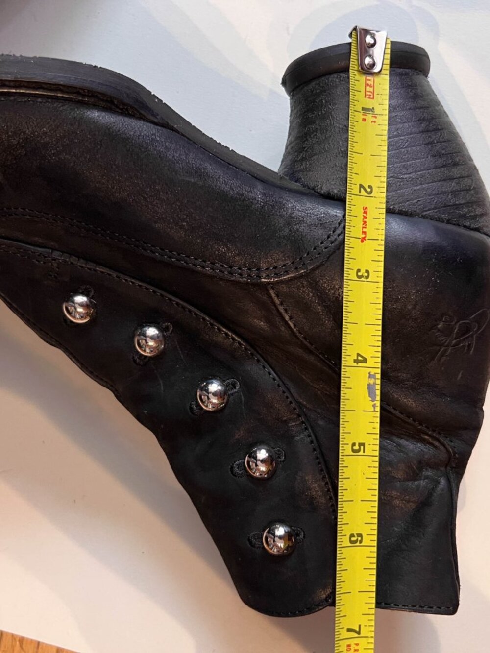 John Fluevog East End Venables Steampunk Boots 7.5 - Picture 12 of 16
